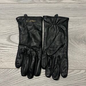 Calvin Klein Leather Gloves